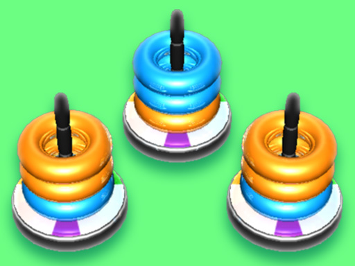 Hoop Stack Sort Puzzle Game